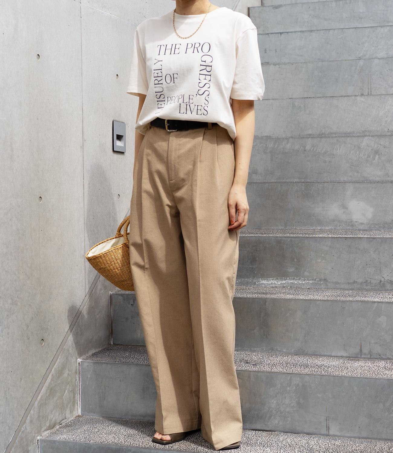 キューブレタリングTシャツ