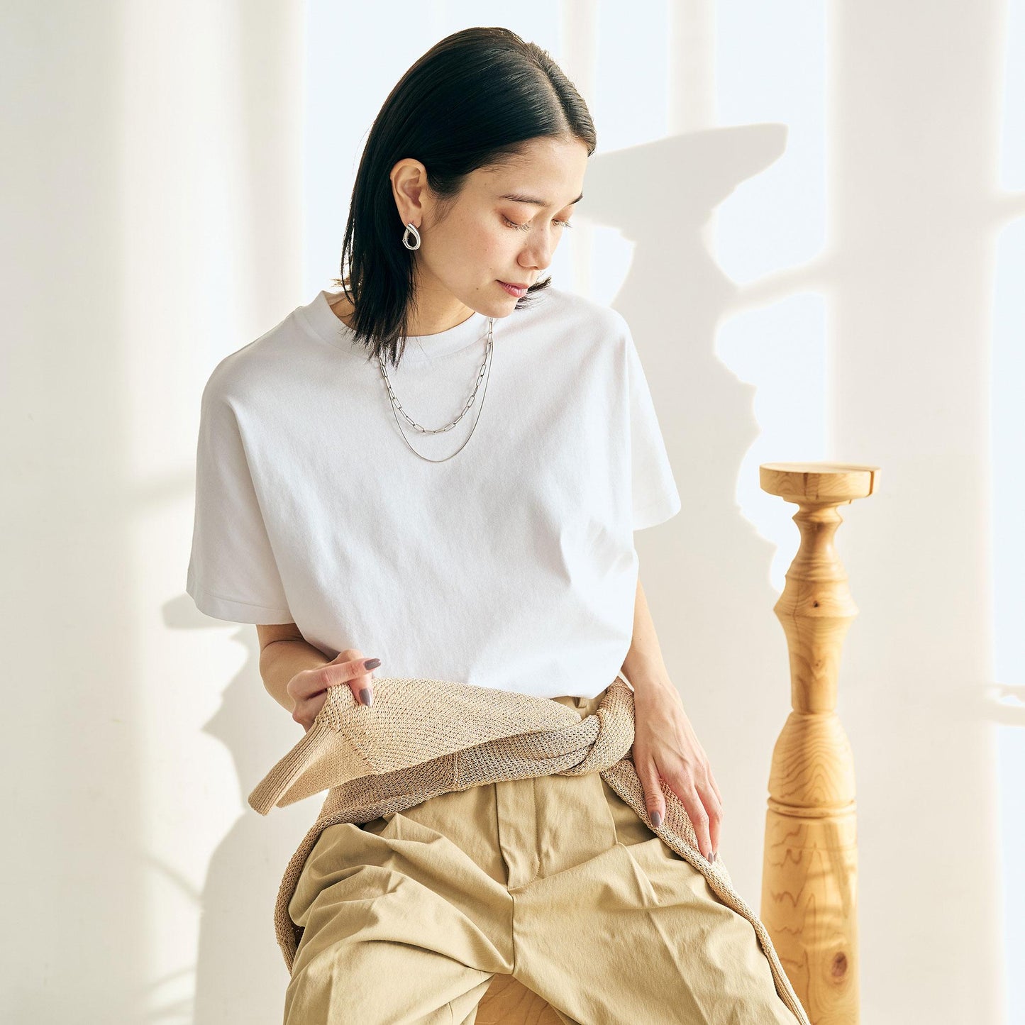 <SEASONAL COLLECTION>LOTUS ドルマンスリーブ Tシャツ