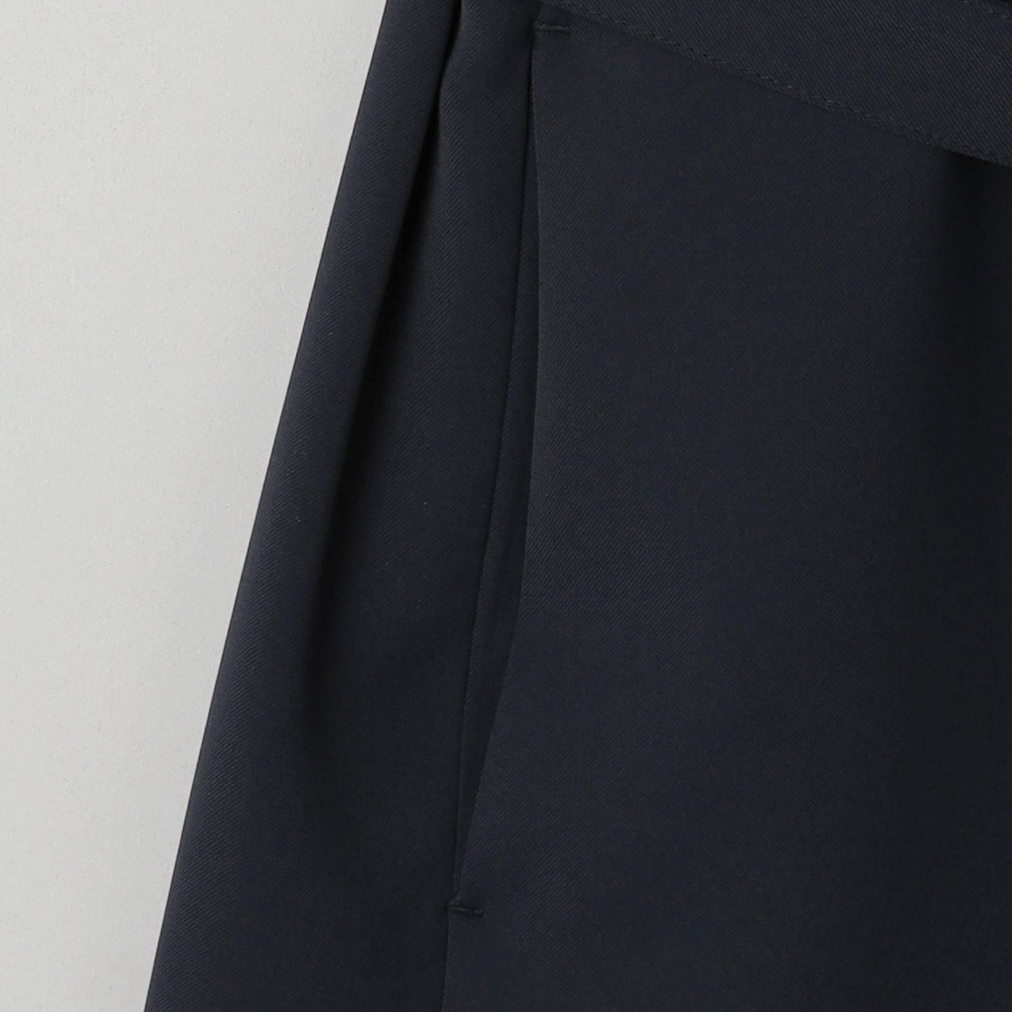 【WEB限定 Wardrobe DAILY MINIMAL】ダブルクロス リボンベルトジレ -ウォッシャブル-