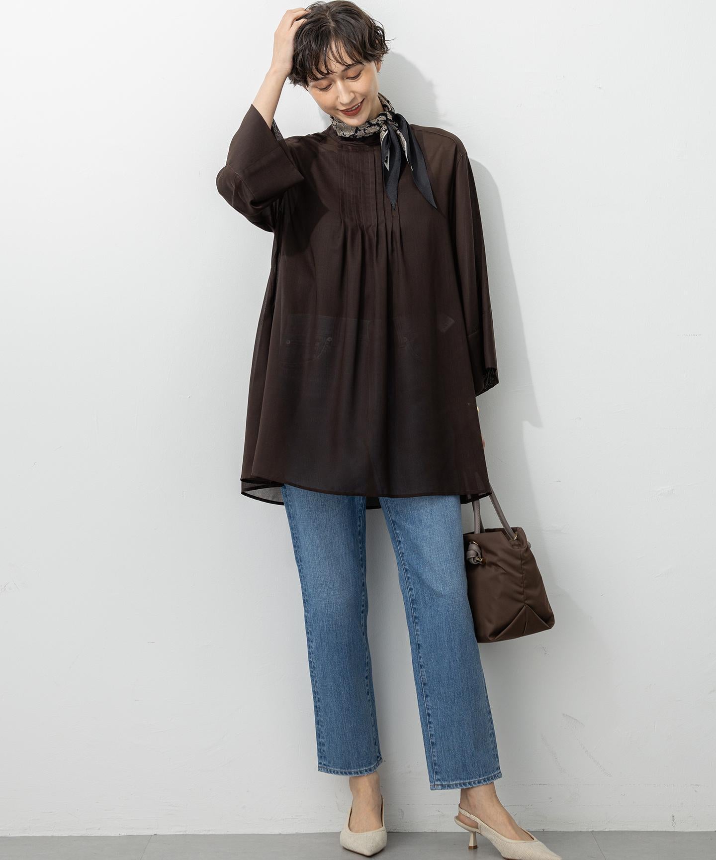 スリムストレート デニム パンツ