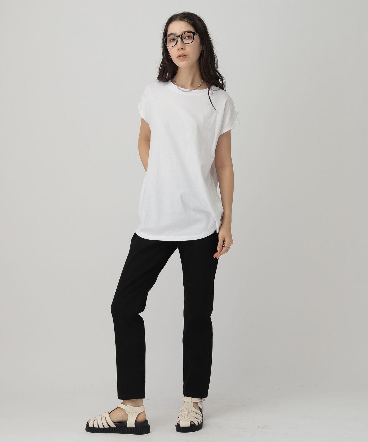 ハンソデTシャツ