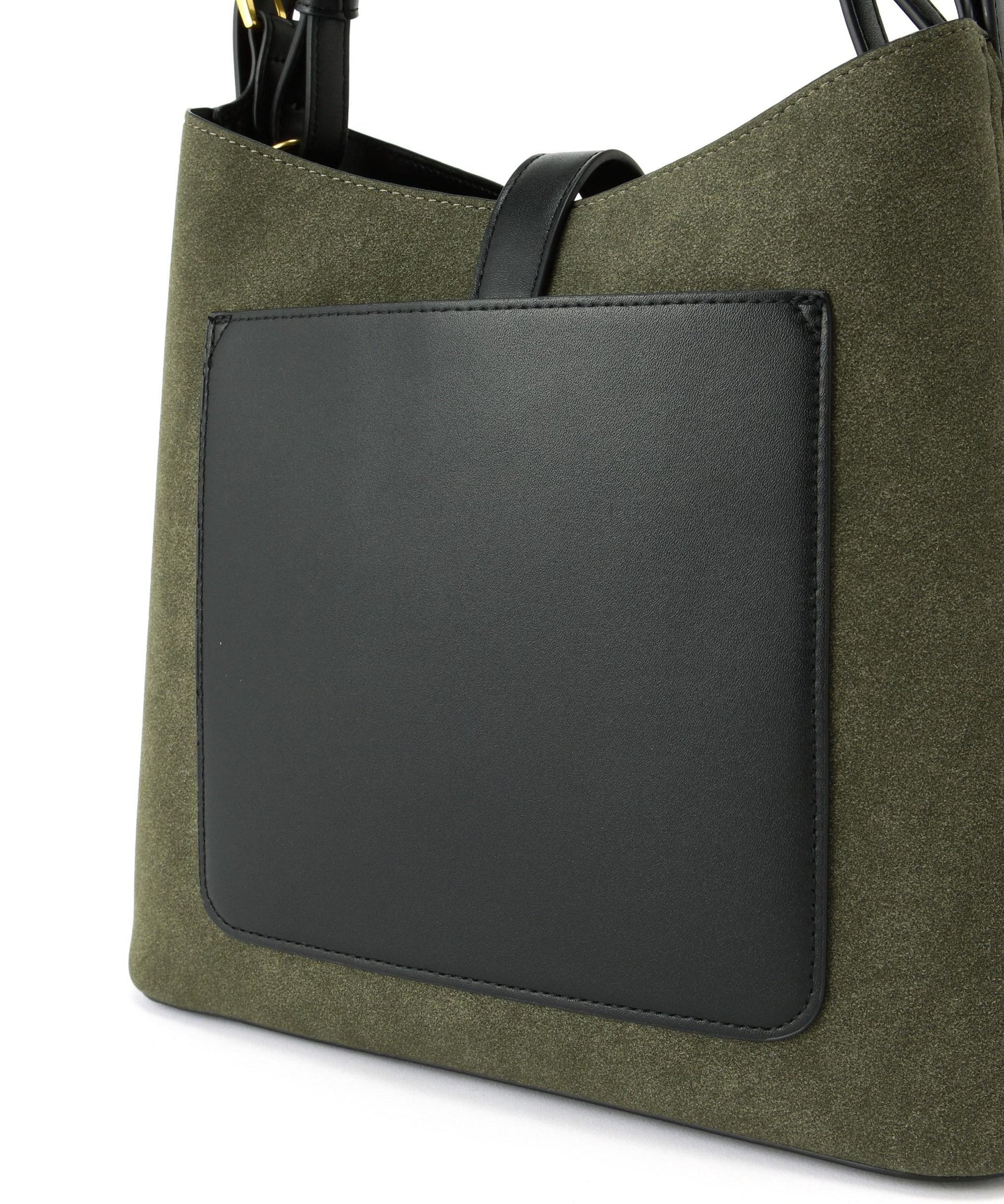 スウェードコンビワンショルダーバッグ