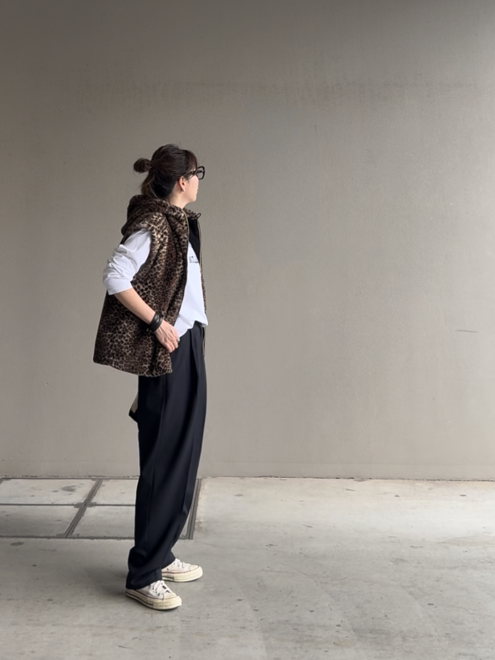 Hansome tapered slacks