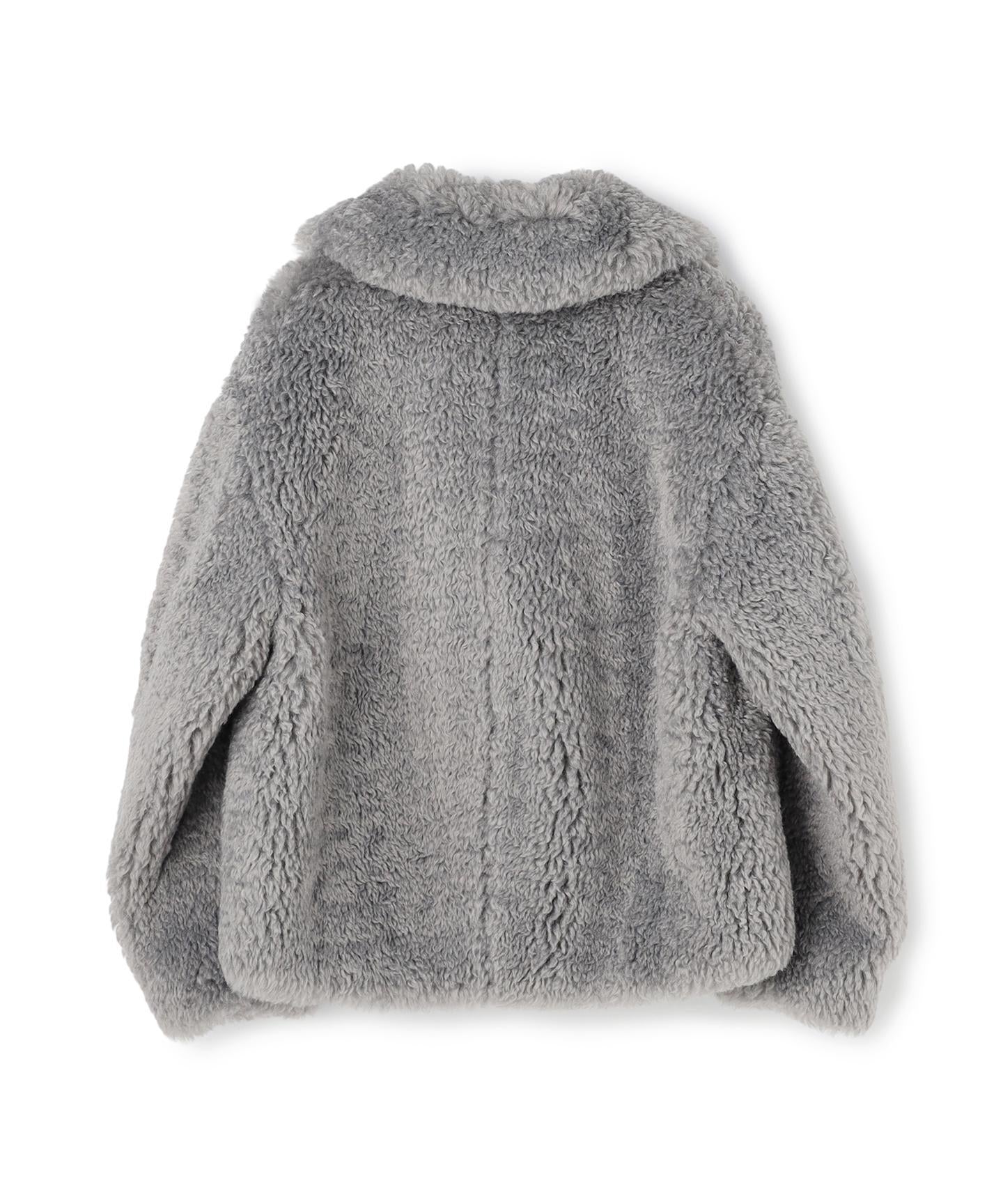 エコファー ステンカラーコート