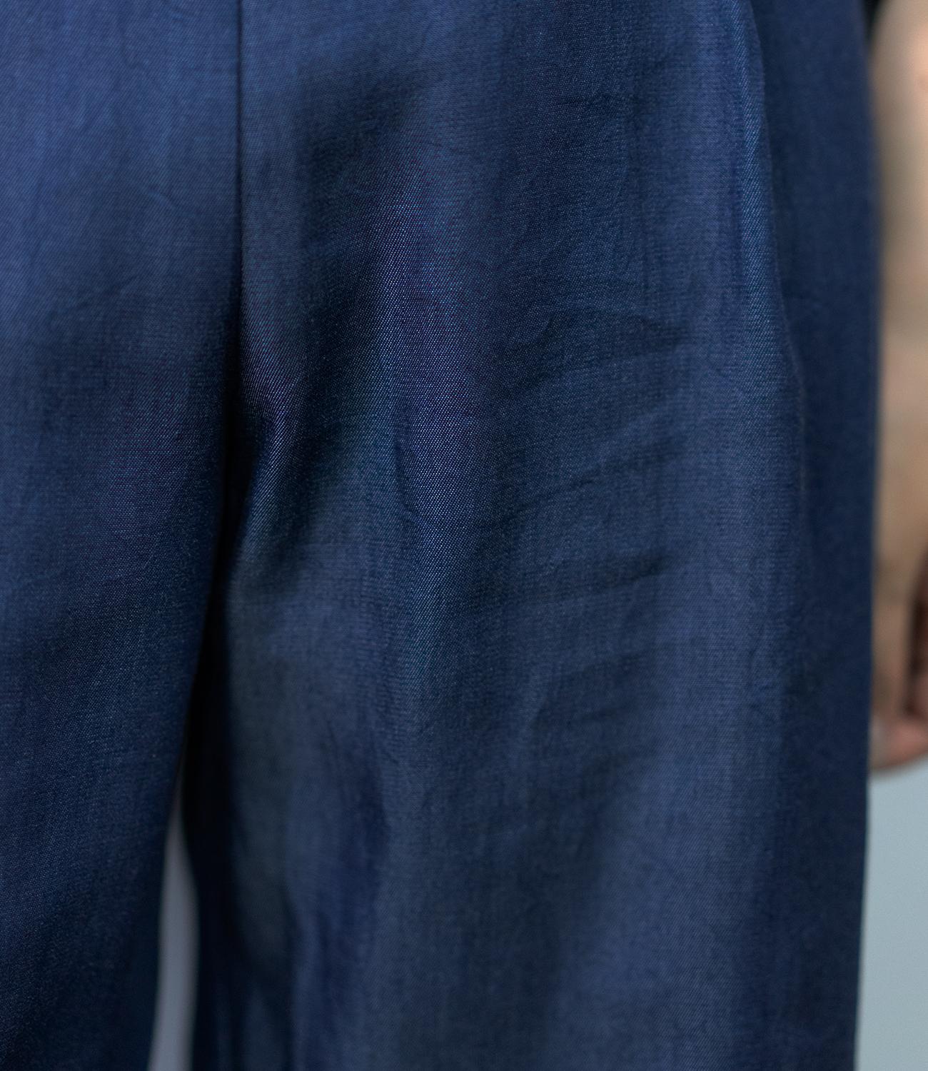 テンセルデニムストレートパンツ