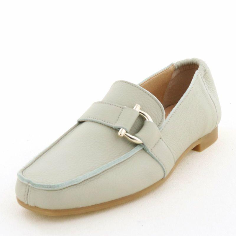 【防水】バックルモカローファー