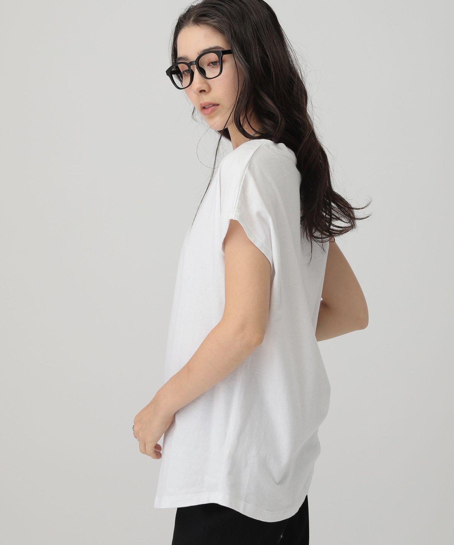 ハンソデTシャツ