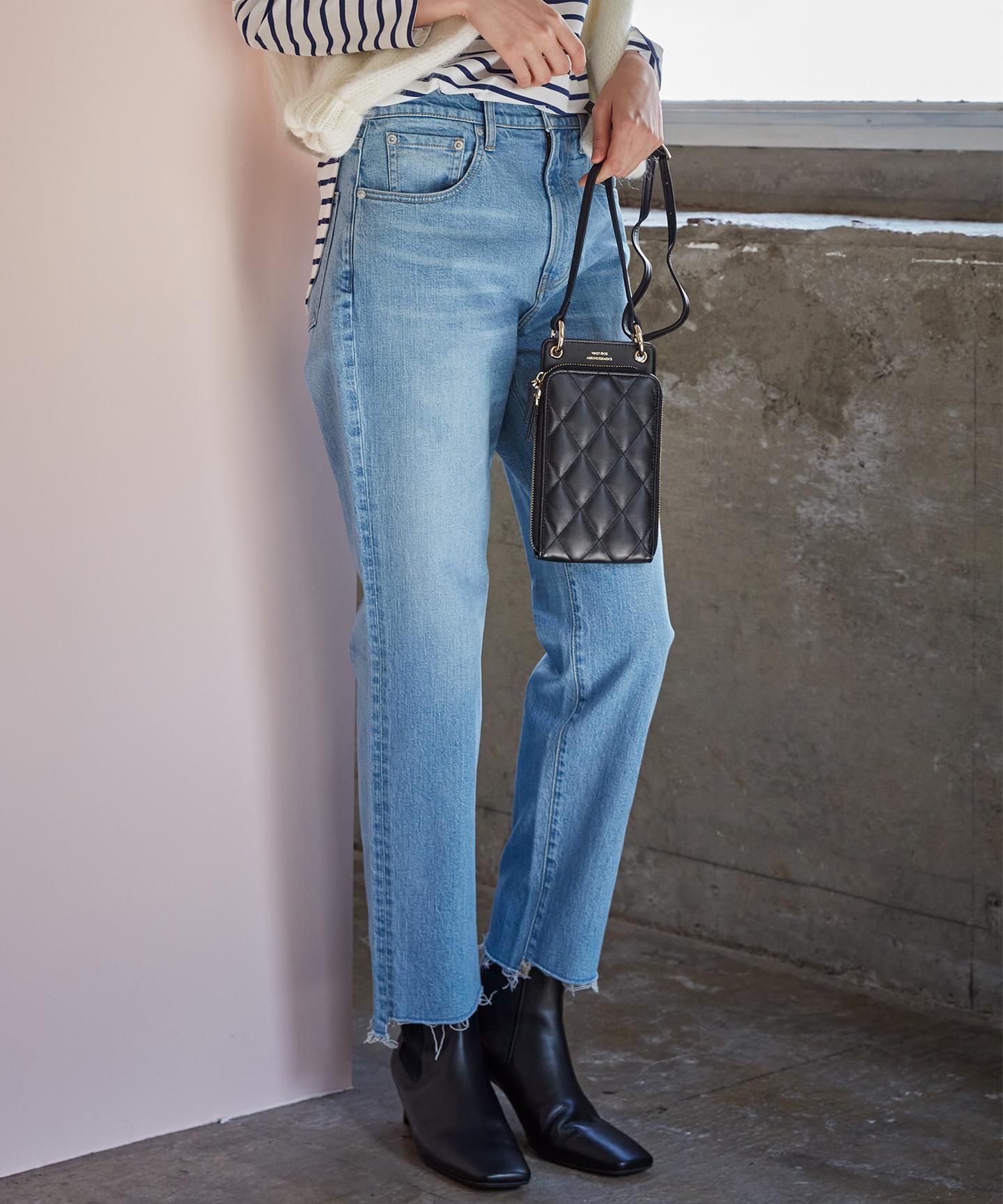 SLOW DENIM ワイドストレート デニム