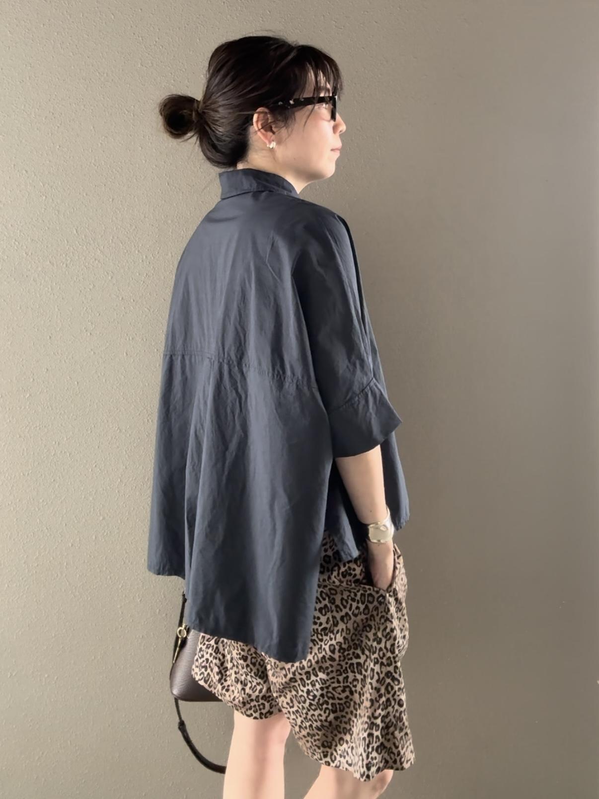 cropped relax shirt refine