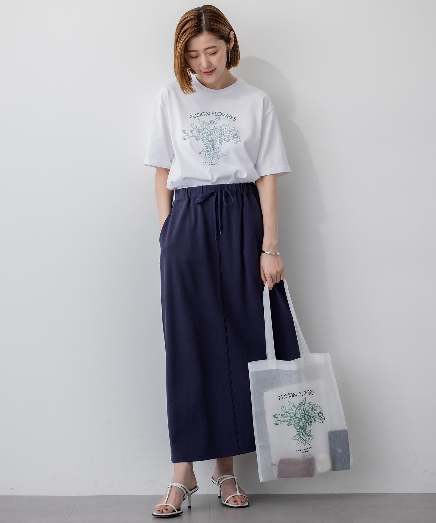 ラスティックテリー ナロー スカート
