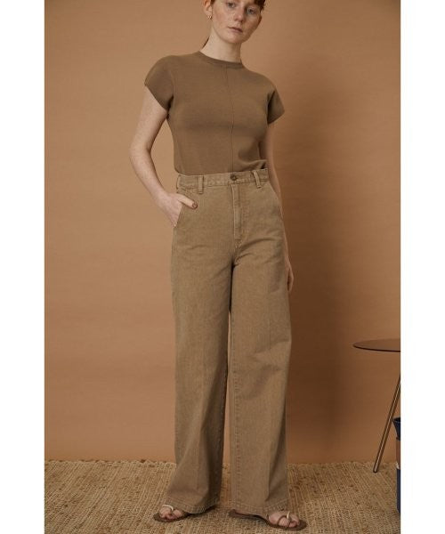 Low-waist-straight-denim