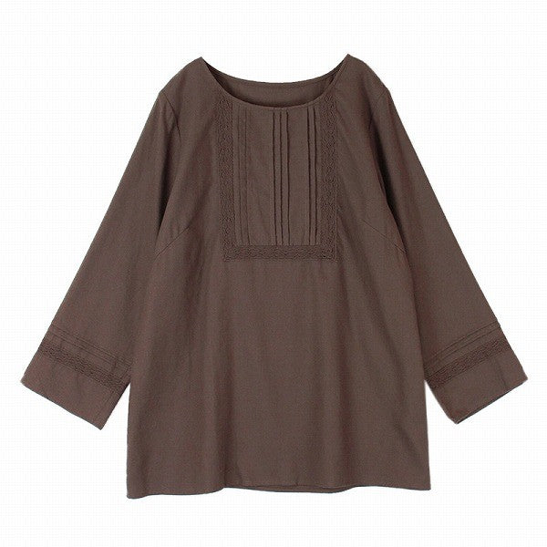 ビエラレース使いブラウス