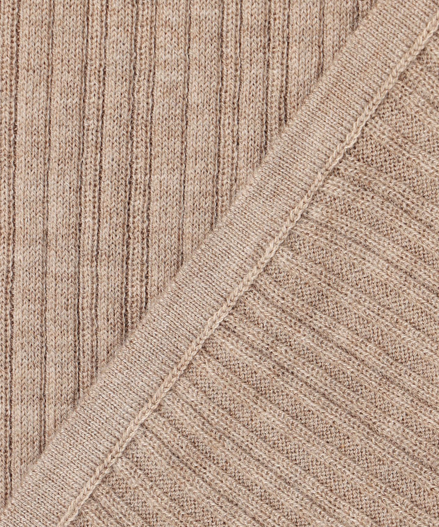 ハイゲージニット ヘンリーネックトップス