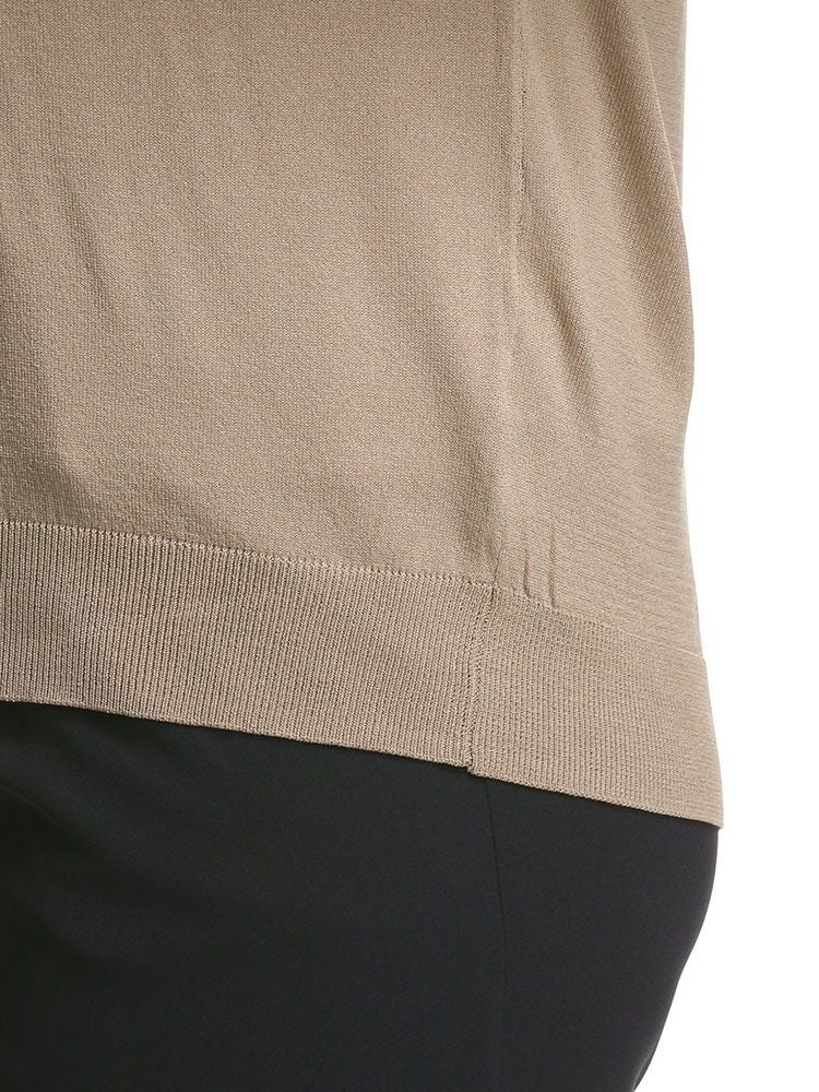 定番クルーネックカーディガン