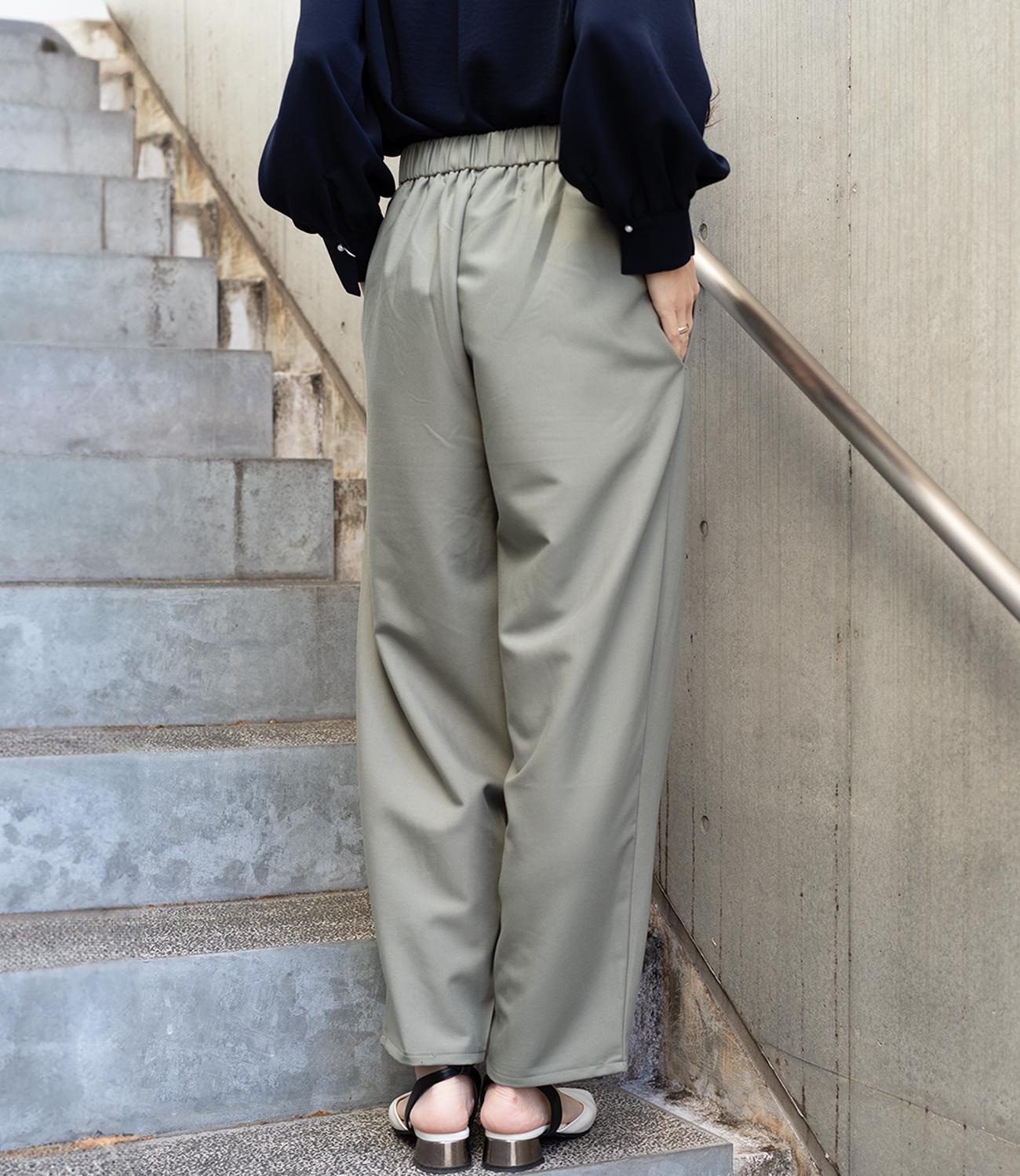 ツータックカーブパンツ