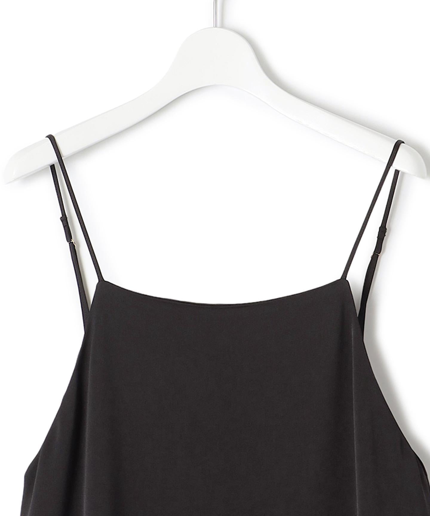 ジョーゼットサテン キャミソールワンピース