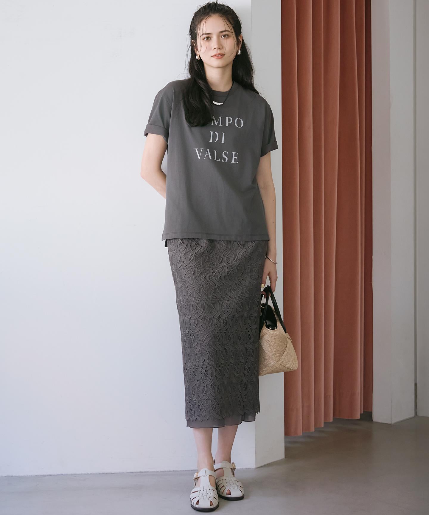 MVSコットン ロゴTシャツ