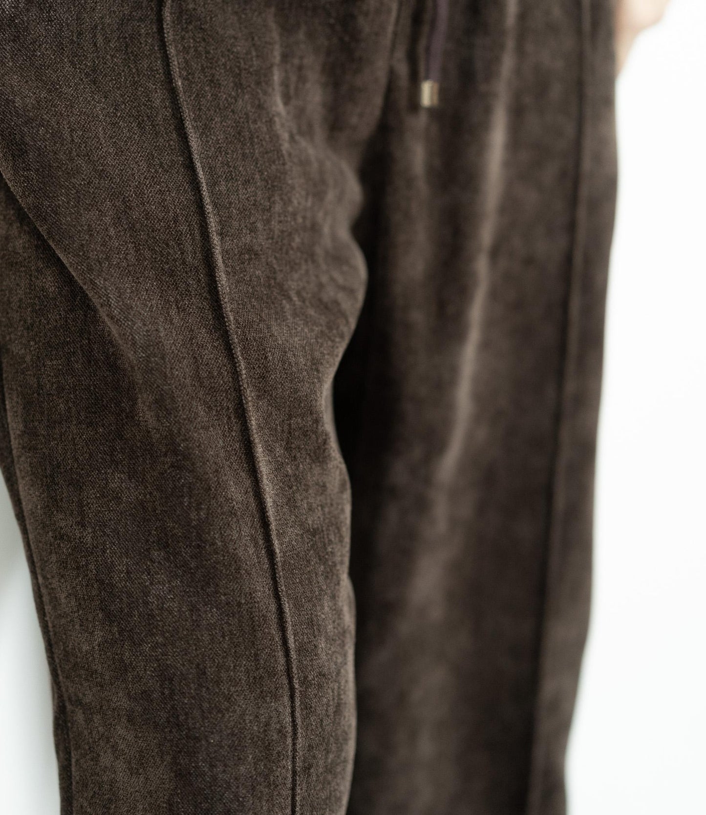 起毛ピンタックイージーパンツ