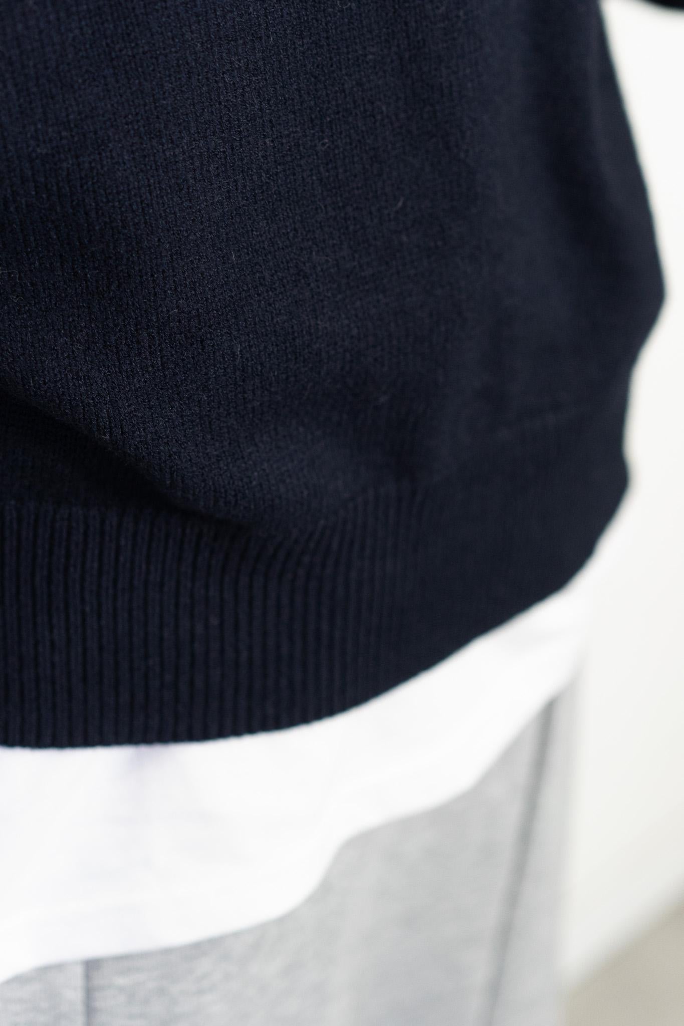 スキッパーニットプルオーバー