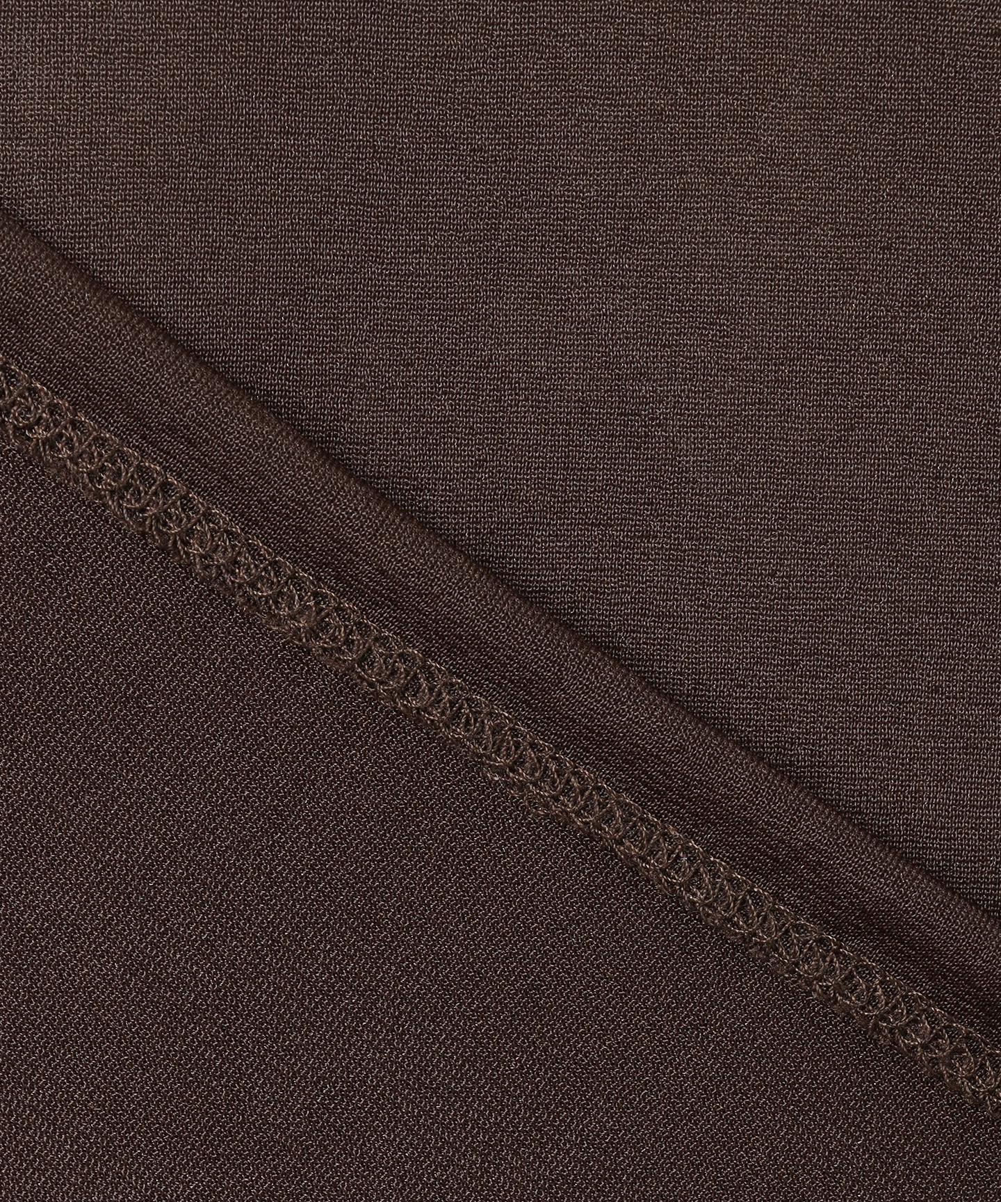 トリコットシフォン ハーフスリーブカットソー