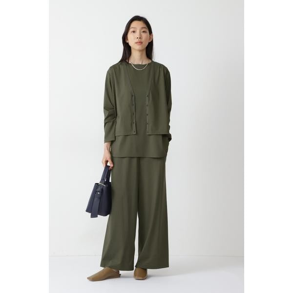 プレ-ティング天竺カーディガン