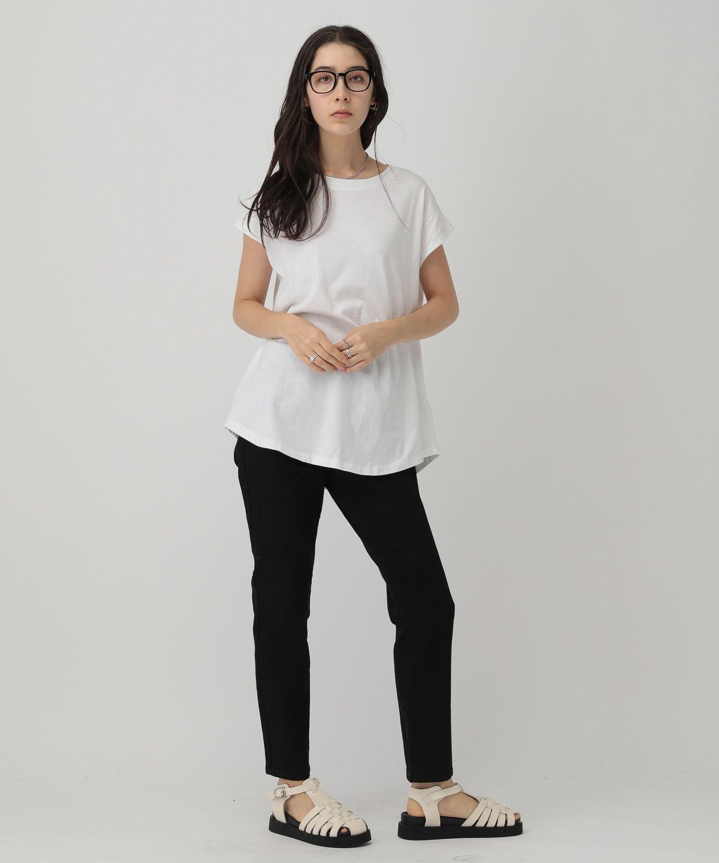 ハンソデTシャツ