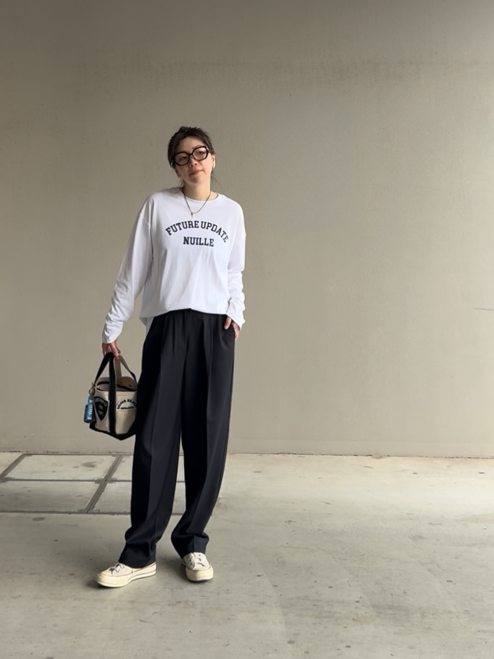 Hansome tapered slacks