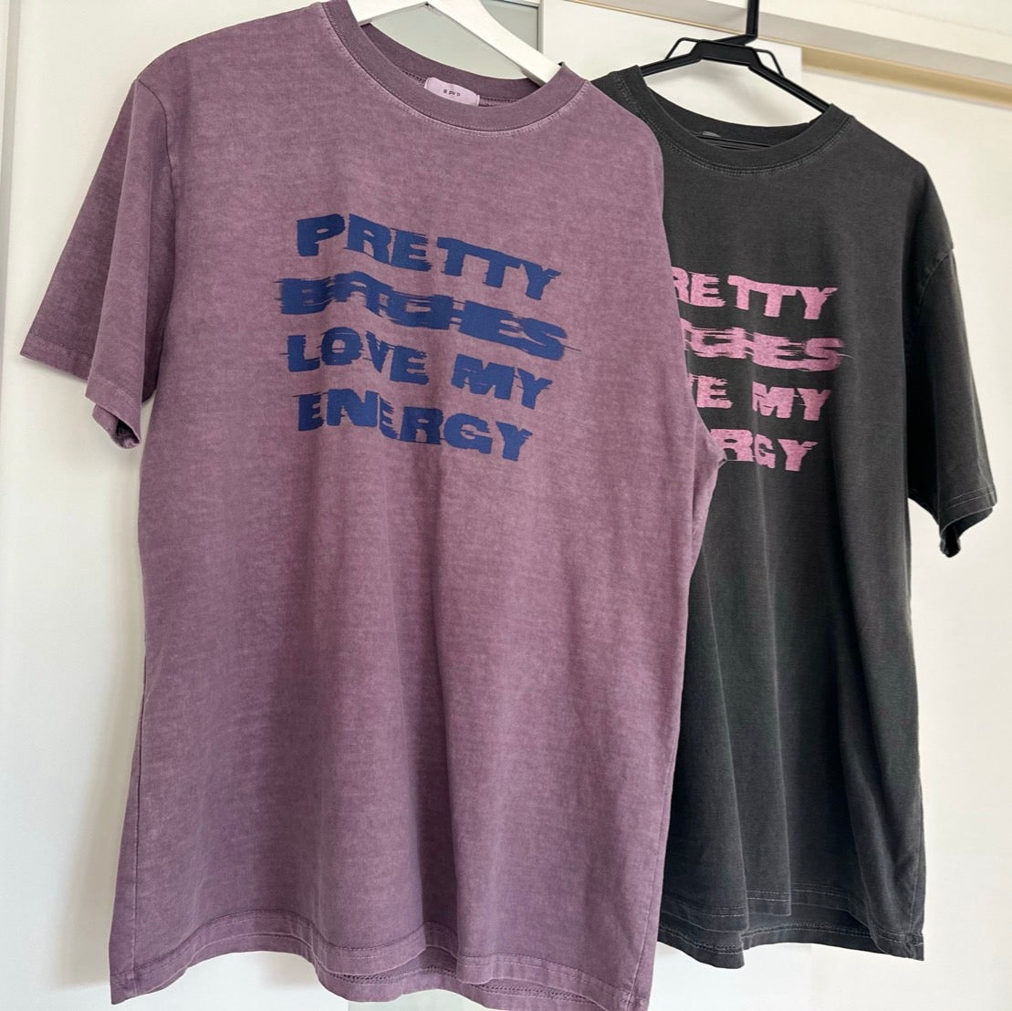 スモーキーメッセージTシャツ