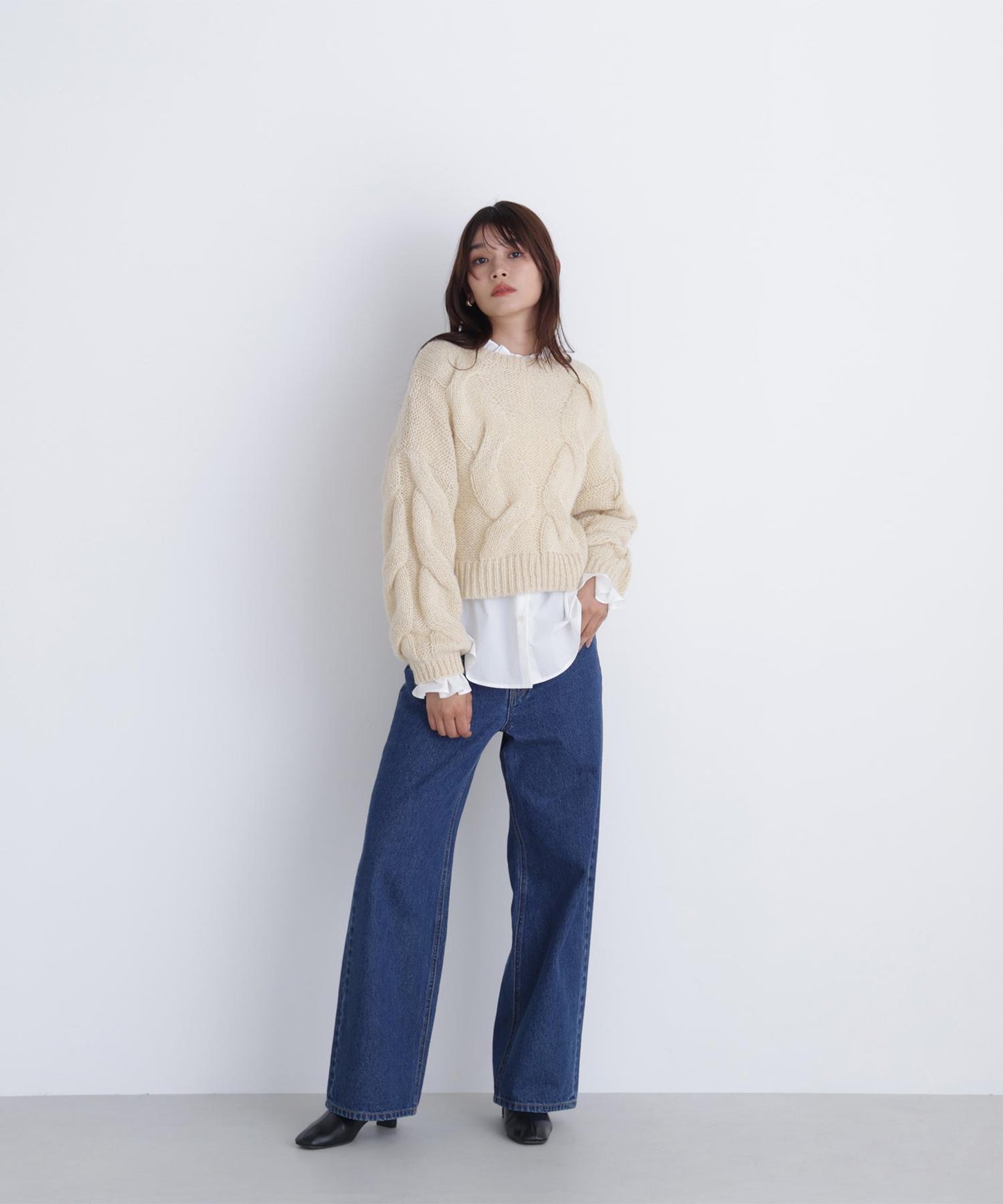 私に“ちょうどいい”ワイドストレートデニム