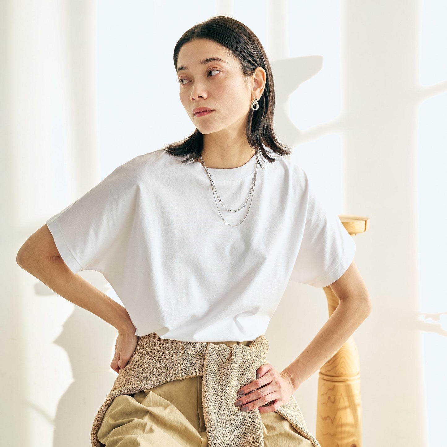 <SEASONAL COLLECTION>LOTUS ドルマンスリーブ Tシャツ