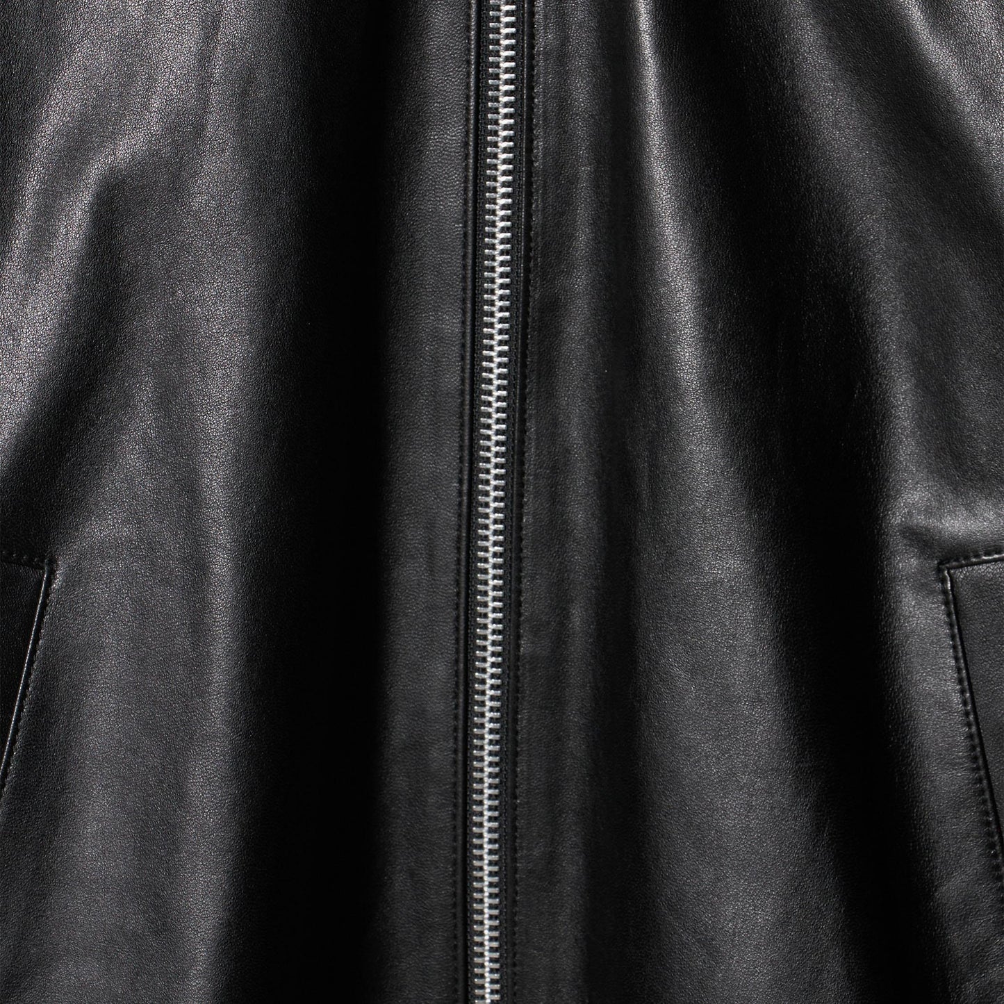 シープレザー フロントジップ ジャケット