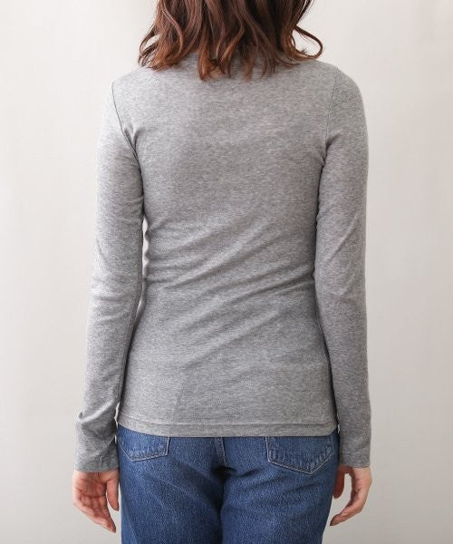 Teソフトミラノリブプルオーバー