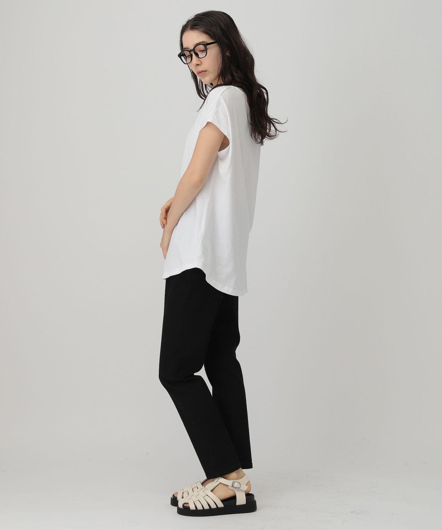 ハンソデTシャツ