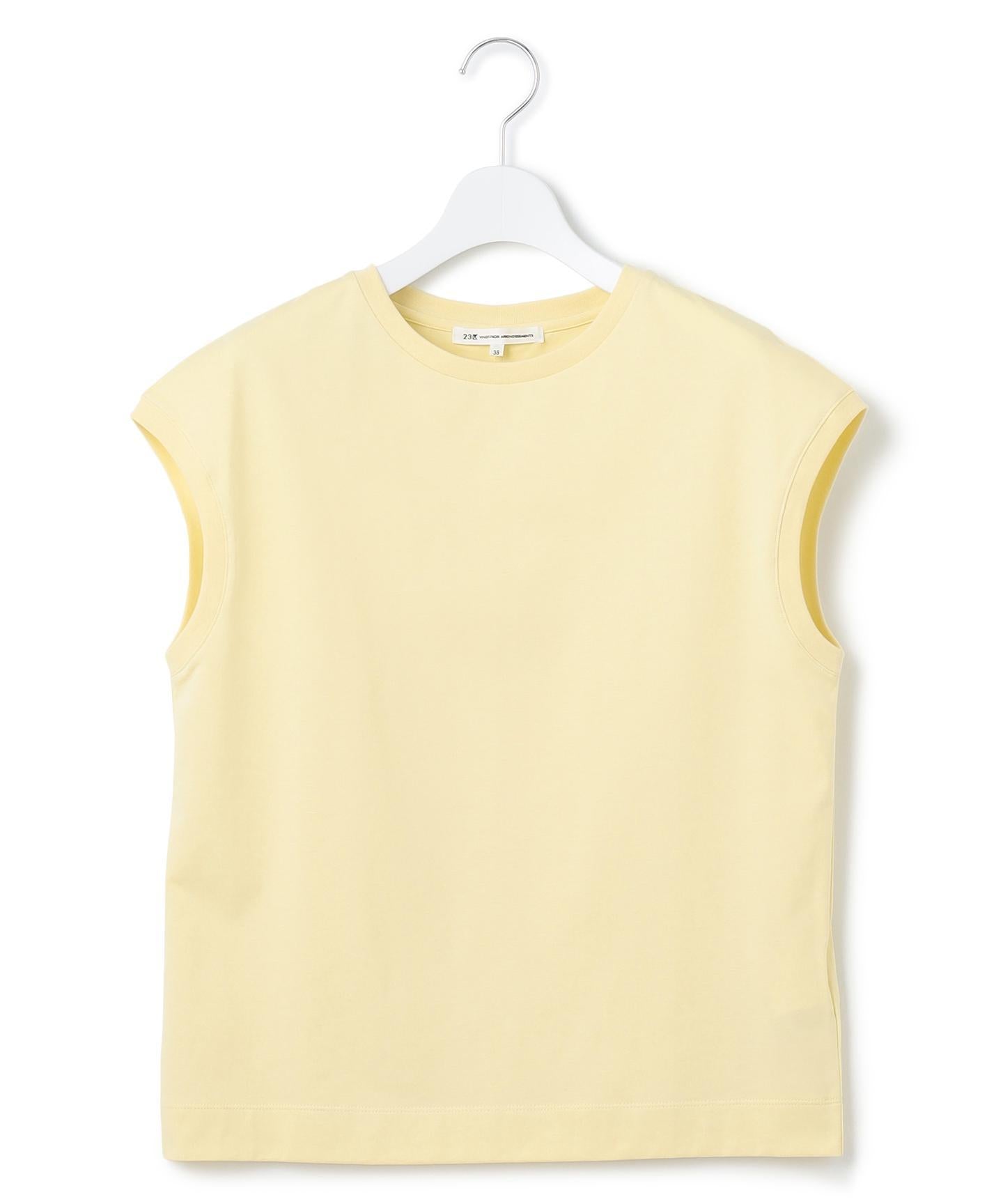 コンパクトヤーン フレンチスリーブ Tシャツ