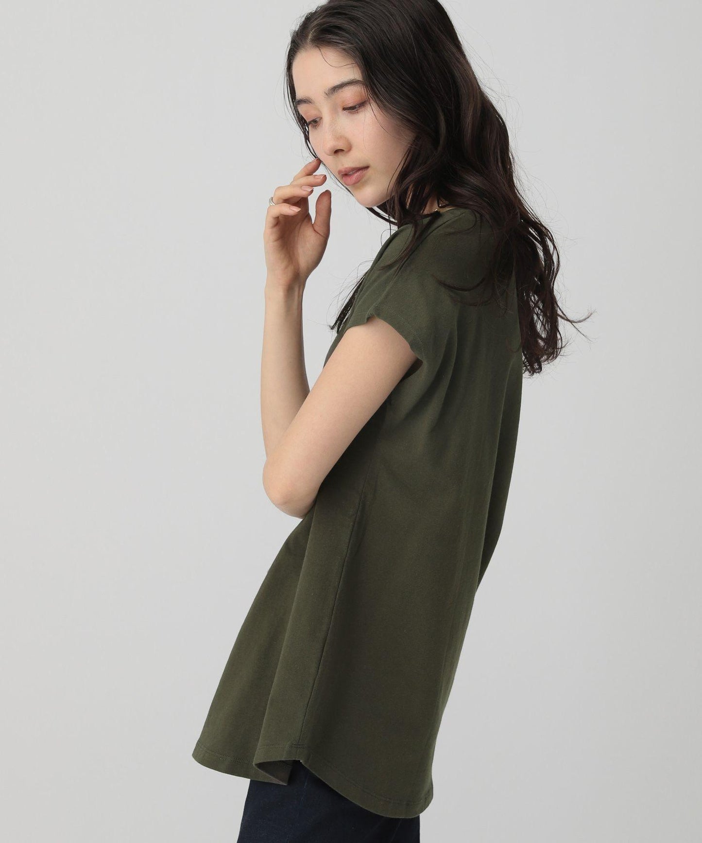 ハンソデTシャツ