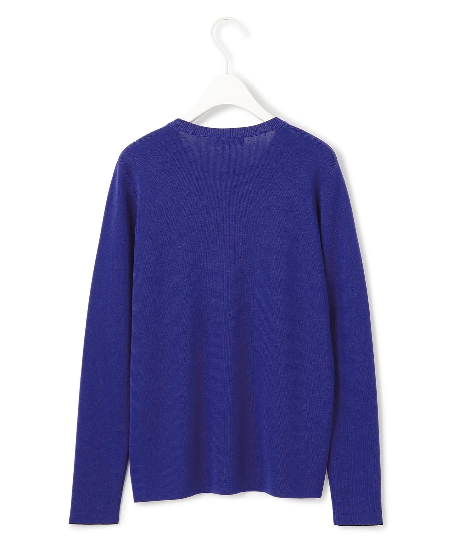 エクストラファインメリノ クルーネックプルオーバー