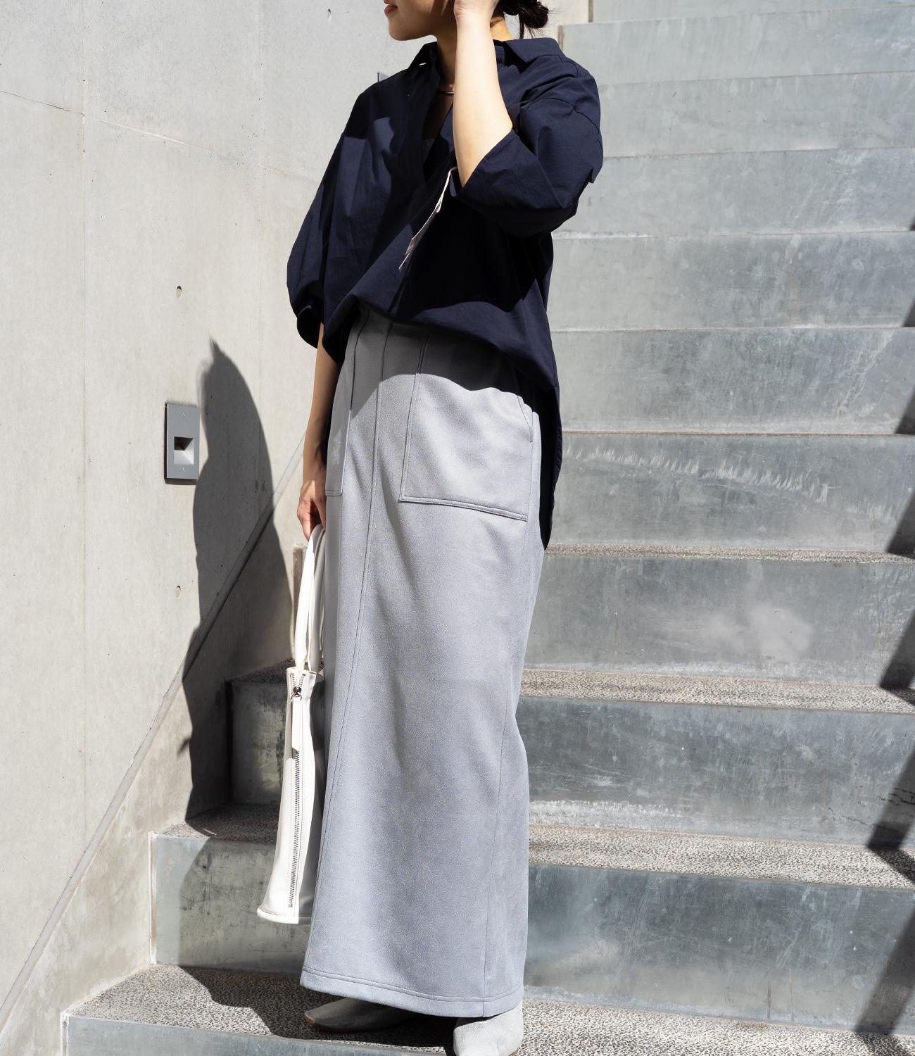 オーバーサイズスキッパーシャツ