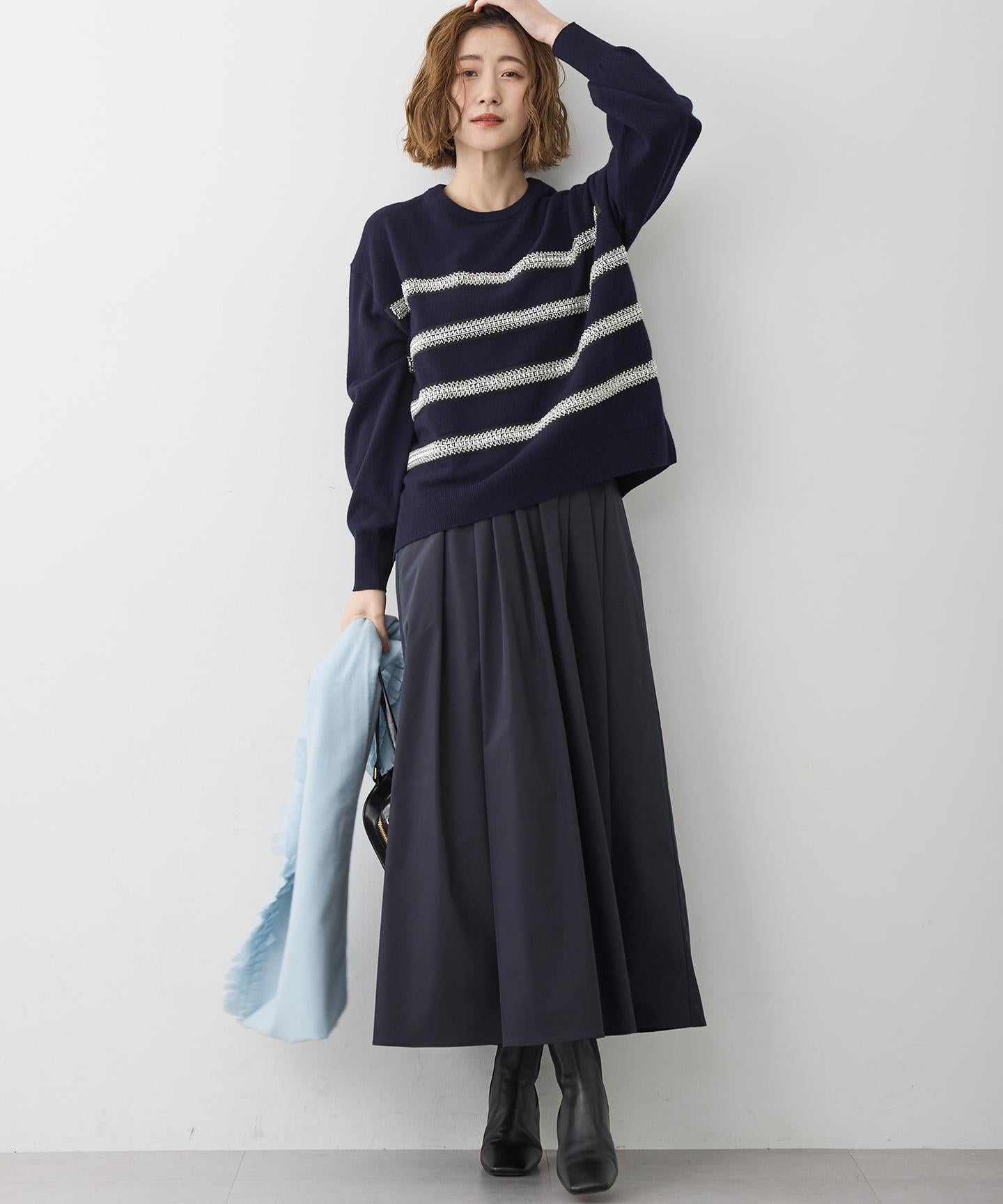 ブライトタフタ タック スカート