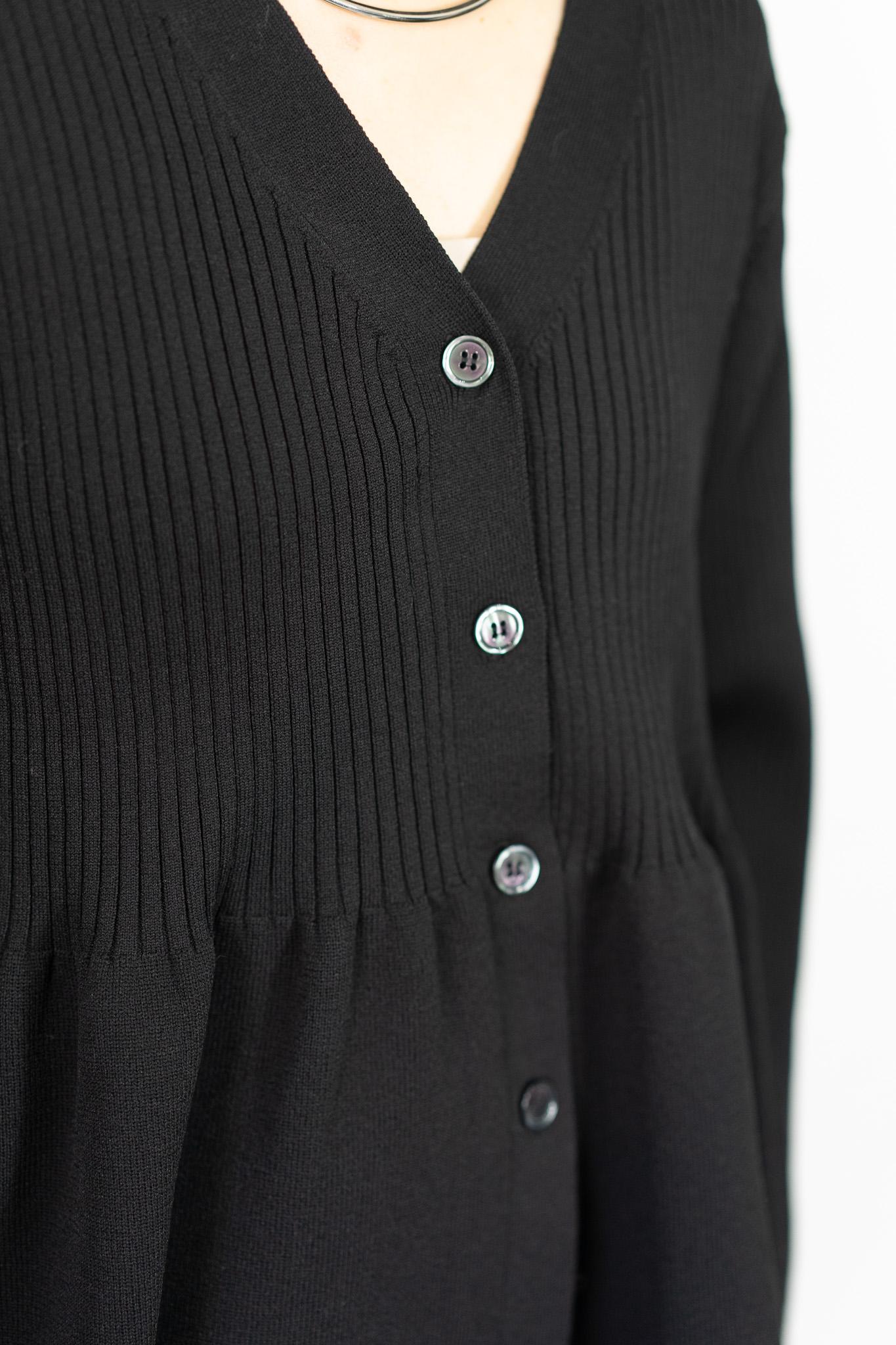 スポンディッシュペプラムカーディガン