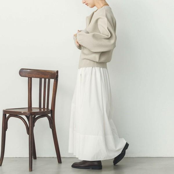 ダブルジップニットブルゾン