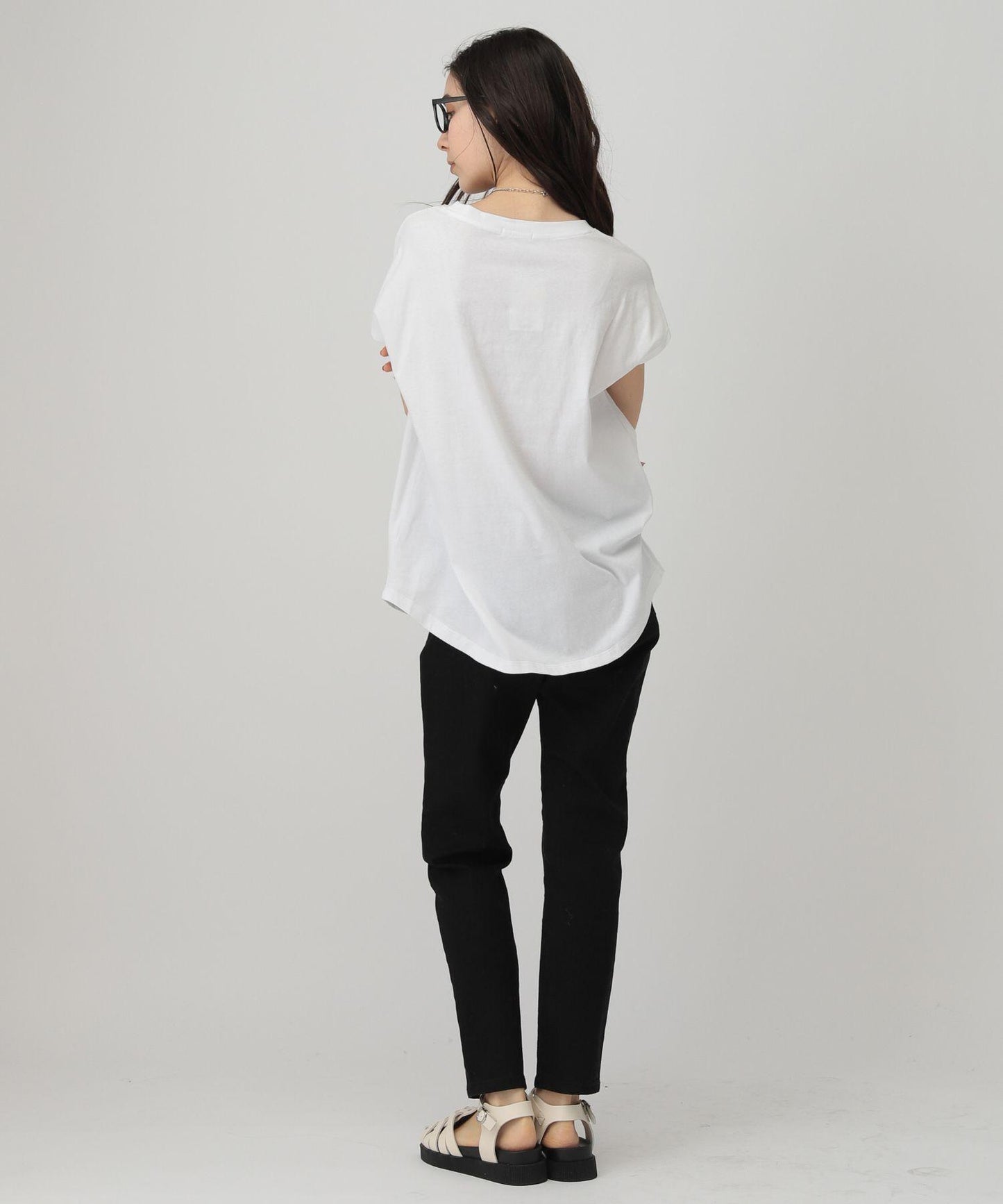 ハンソデTシャツ
