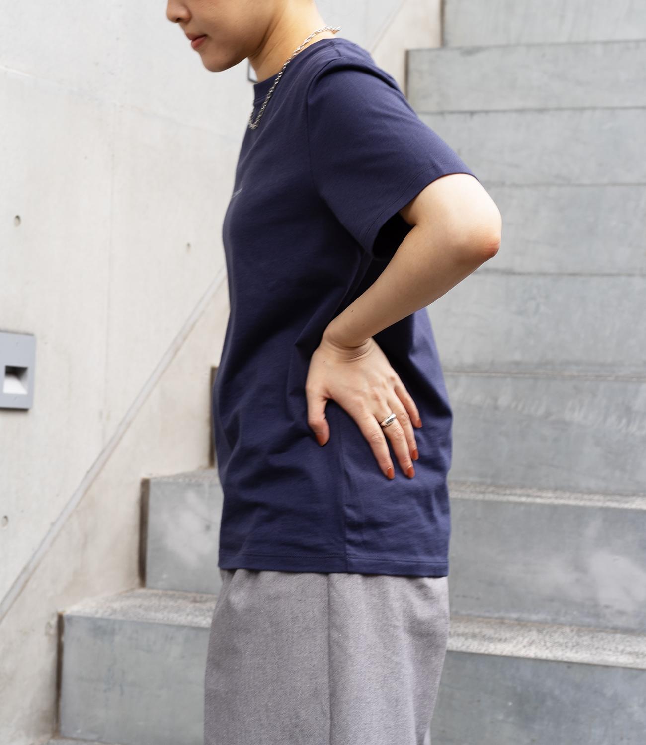 ワンポイントスリムTシャツ