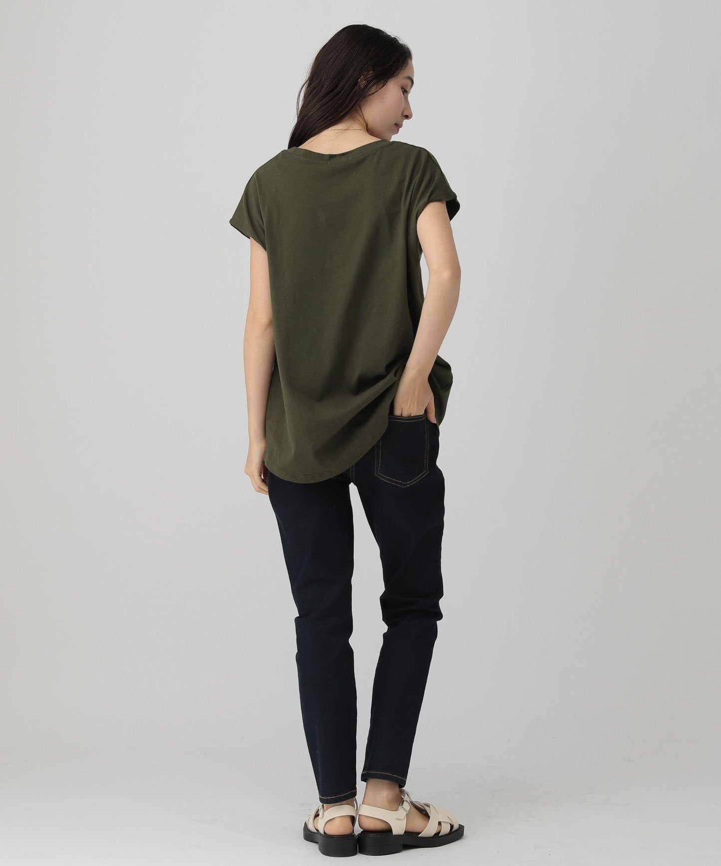 ハンソデTシャツ