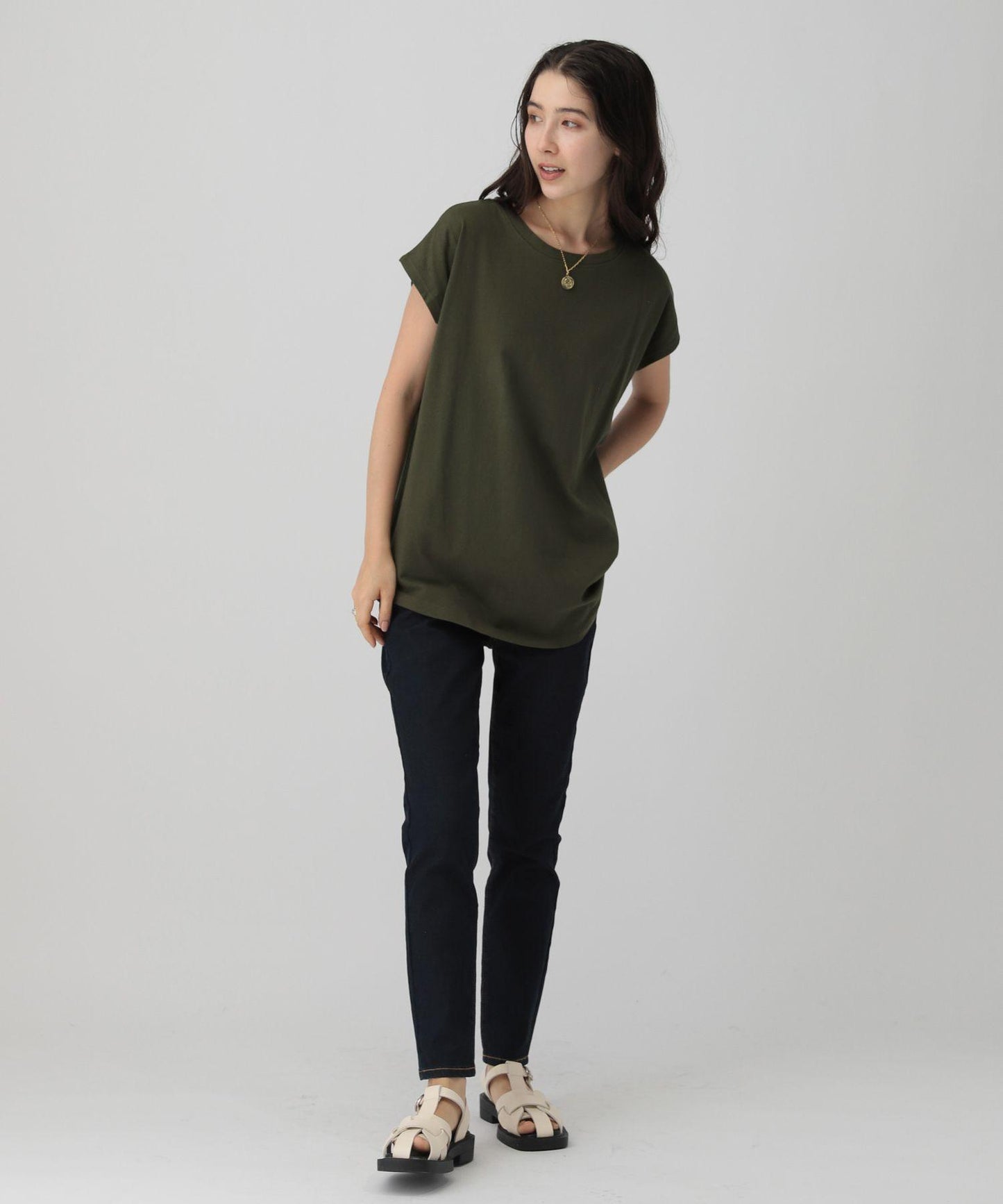 ハンソデTシャツ