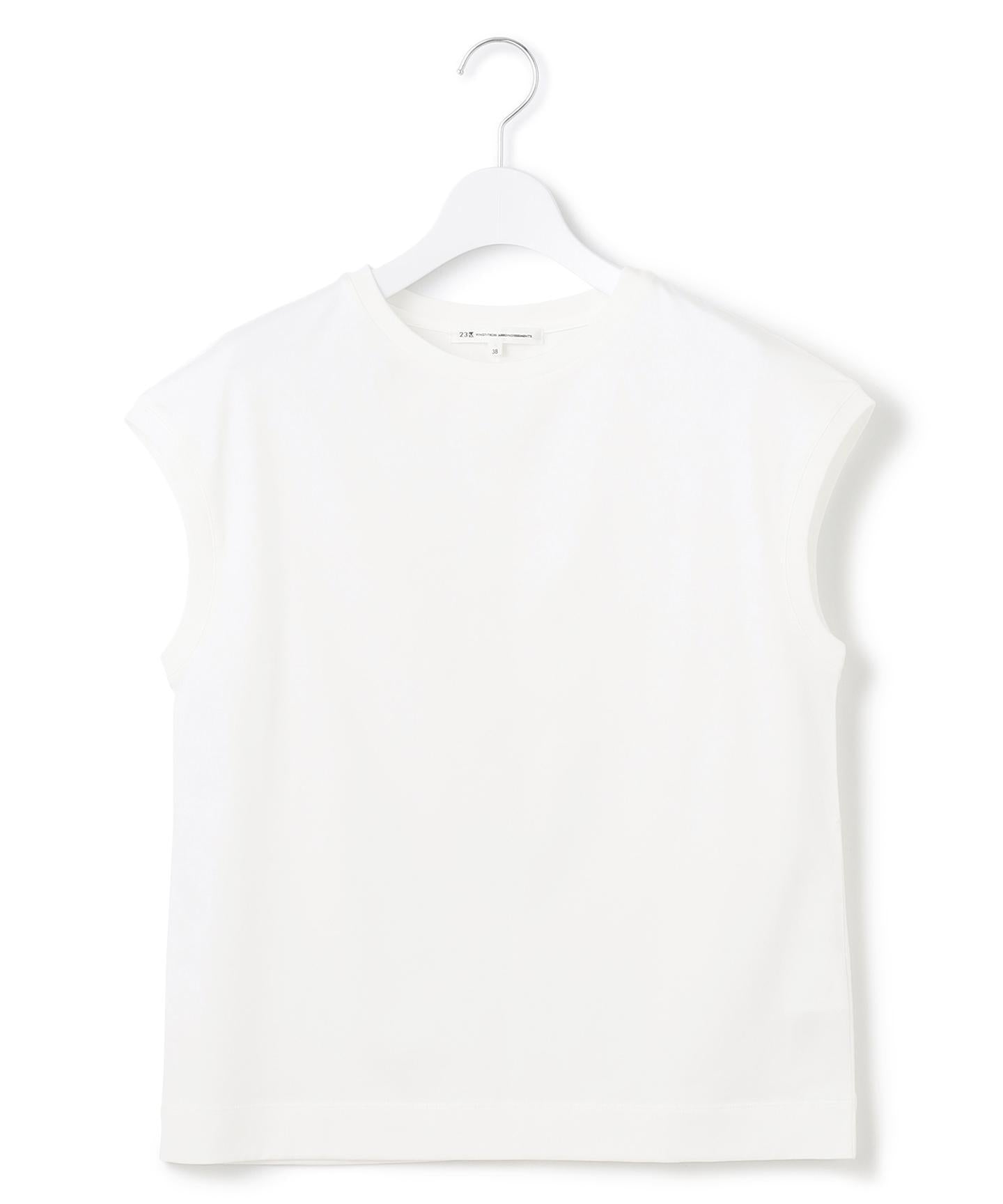 コンパクトヤーン フレンチスリーブ Tシャツ
