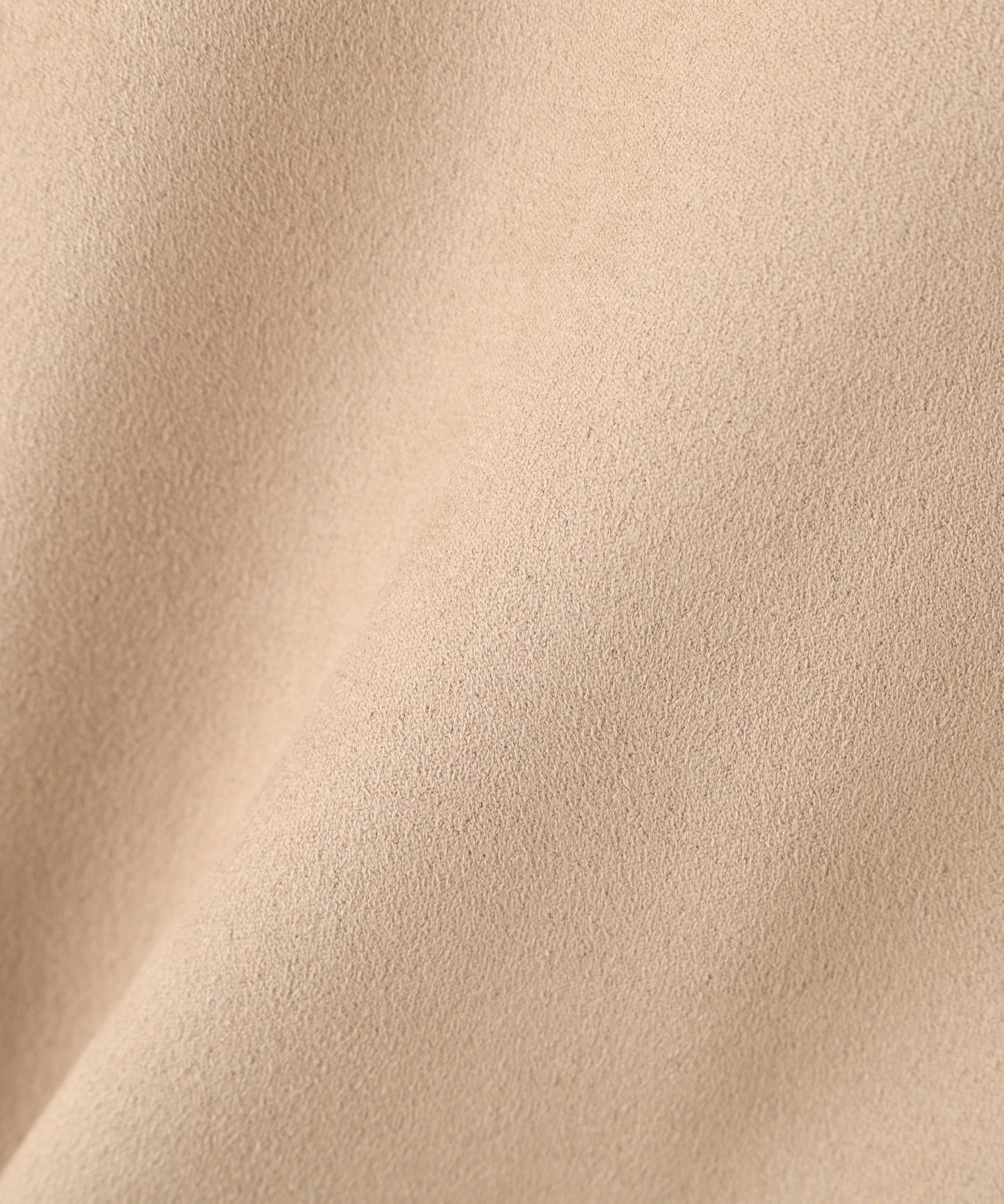 ステンカラーフェイクスエードブルゾン