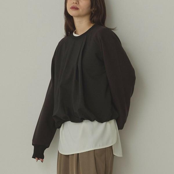 あったかポンチベロアボンディングトップス