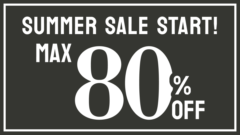 【MAX80%OFF🔥】サマーセール＆タイムセール開始！