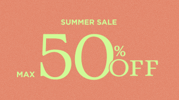 【MAX 50%OFF】SUMMER SALE