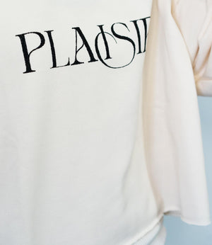 ミニ裏毛ロゴプルオーバー